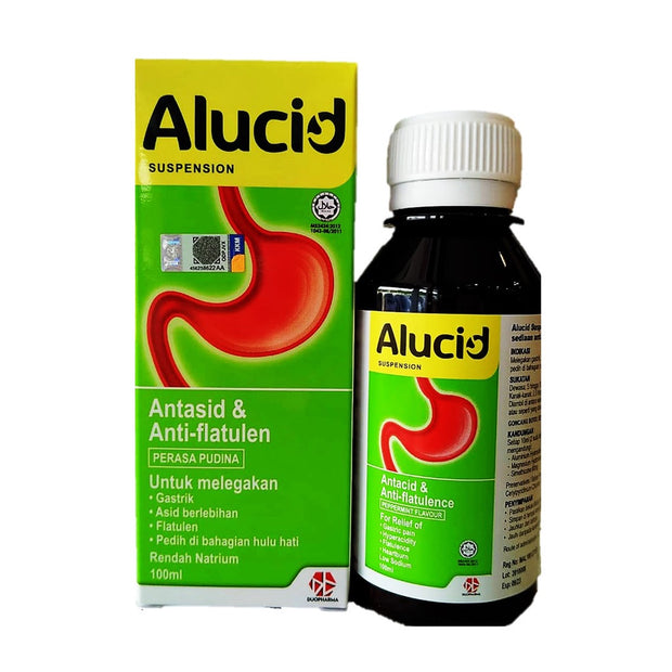 DuoPharma Alucid Suspension 100mL – AA Pharmacy