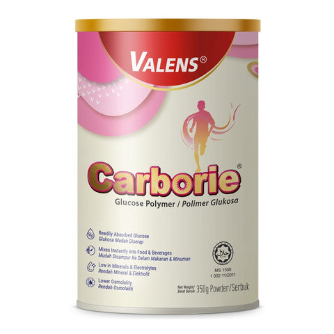 Valens Carborie Glucose Polymer 350g