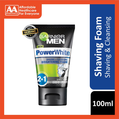 Garnier Men Power White Brightening Foam 100mL