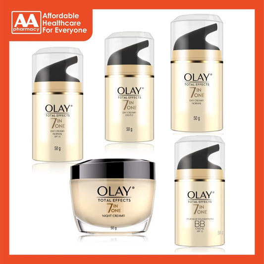 Olay Total Effects [7 In One] (Day Cream / Foundation / Night Cream) 50g