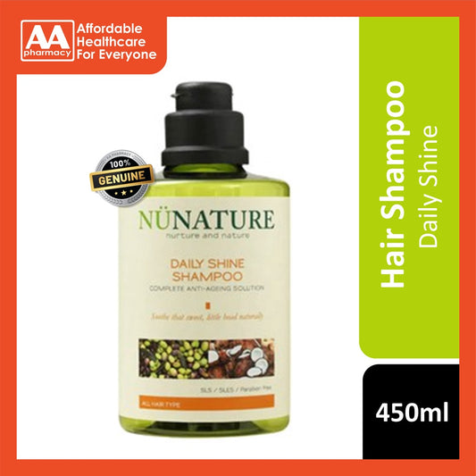 Nunature Shampoo 450mL (Daily Shine)