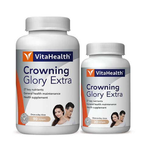 Vitahealth Crowning Glory Extra Softgels 90S+30S