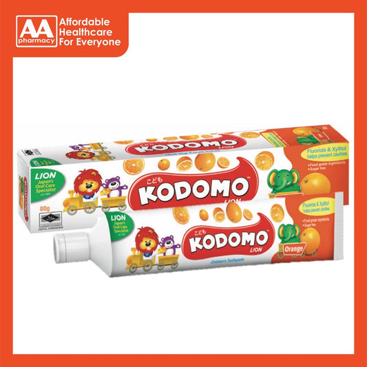 Kodomo Lion Toothpaste (Orange) 80g