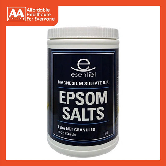 Esentiel Epsom Salt (Magnesium Sulfate) 1.2kg