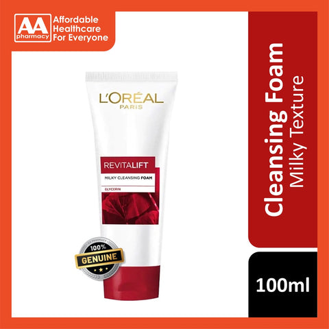 Loreal Revitalift Milky Foam Gel 100mL