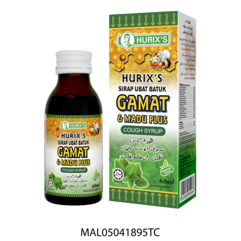 Hurix's Gamat Madu Plus Syrup 60mL
