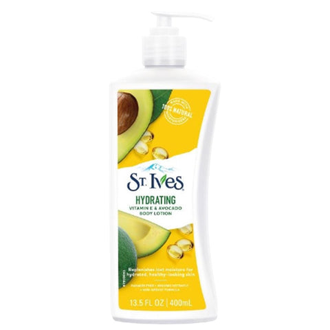 St Ives Hydrating Vitamin E & Avocado Body Lotion 400mL