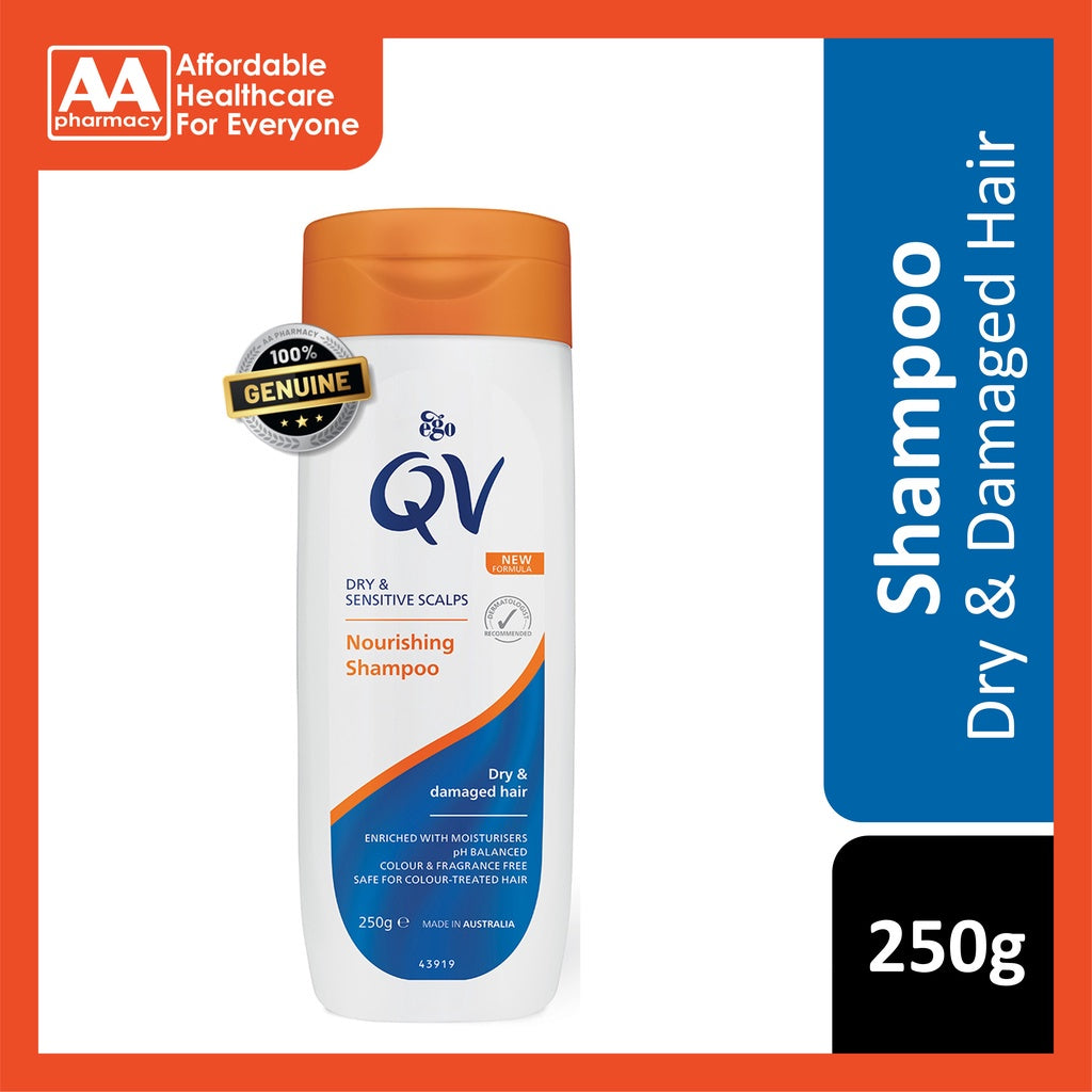 Ego QV Hair Nourishing Shampoo 250g AA Pharmacy