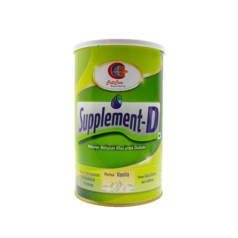 Supplement-D Diabetes Powder (Vanilla Flavour) 400g