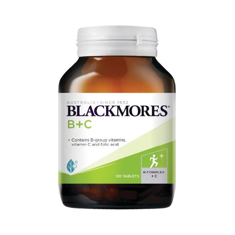 [120's] Blackmores Vitamin B+C Tablets (120's) [Halal]