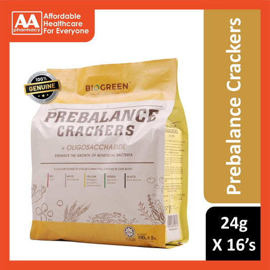 Biogreen Prebalance Crackers 16x24g