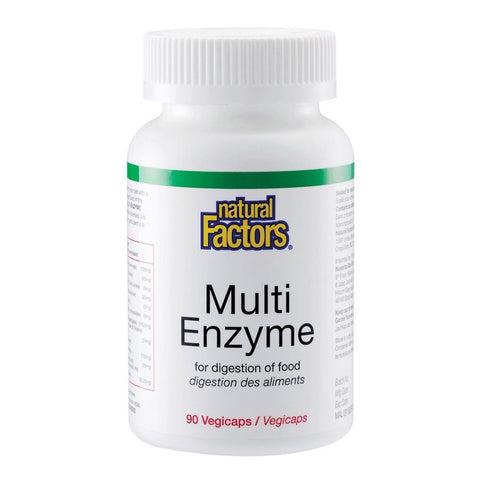 Natural Factors Multi Enzyme Capsule 90's