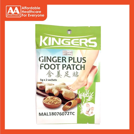 Kingers Ginger Plus Foot Patch (2's)