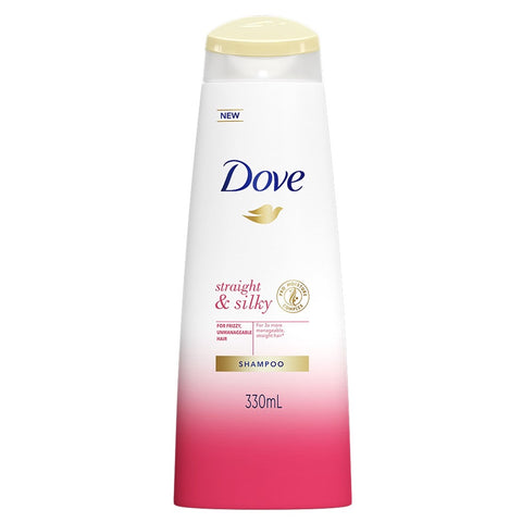 Dove Straight & Silky Shampoo 330mL