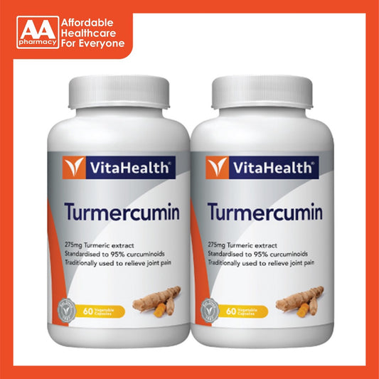 Vitahealth Turmercumin Vegicaps (2X60's)