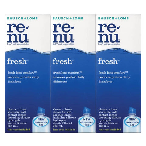 Renu Fresh Multi-Purpose Solution (Triple Pack) 3X355mL