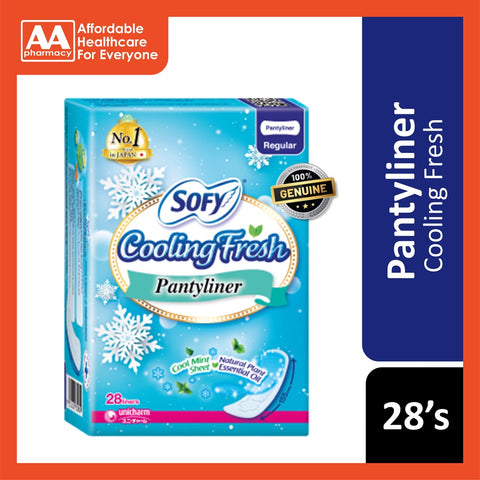 Sofy Cooling Fresh Pantyliner 155Mm (28's)