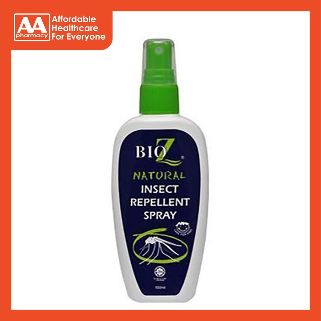 Bio Z Natural Insect Repellent Spray 100mL0.3 – AA Pharmacy