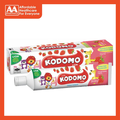 Kodomo Lion Toothpaste (Strawberry) 80g