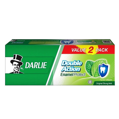 Darlie Double Action Base Enamel Protect Strong 2x200g