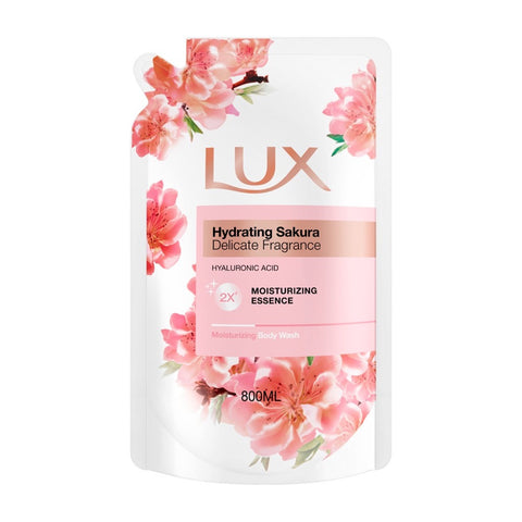 Lux Shower Cream Refill 800mL (Hydrating Sakura)