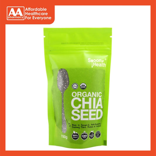 Spoon Health Organic Chia Seed 150g (Halal)