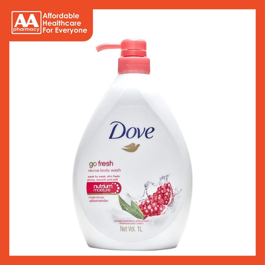 Dove Go Fresh Revive Pomegranate & Lemon Verbena Body Wash 1L