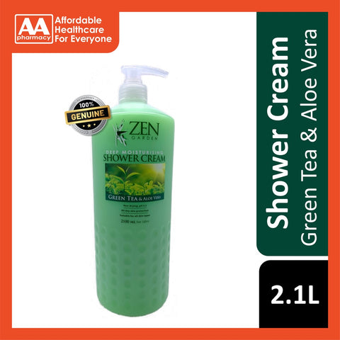 Zen Garden Shower Cream Green Tea Aloe Vera 2.1L