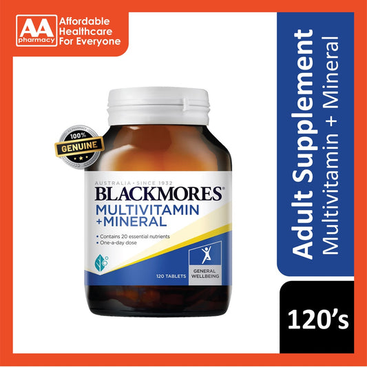 [120's] Blackmores Multivitamins + Minerals Tablets (120's) [Halal]