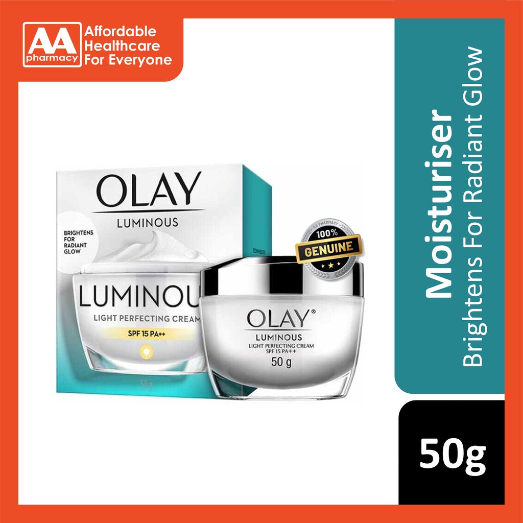 Olay Luminous Light Perfecting Cream SPF15 50g – AA Pharmacy