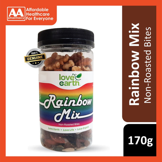 Love Earth Rainbow Mixed Non-Roasted Bites 170g