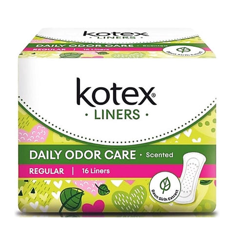 Kotex Fresh Pantyliners Long anf Wide Daun Sirih 16's