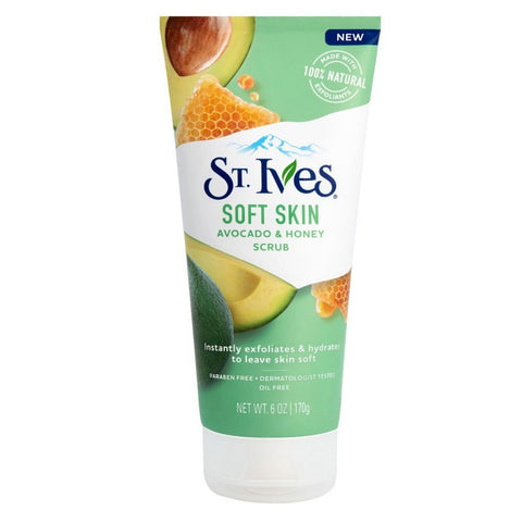 St Ives Avocado & Honey Scrub 170g