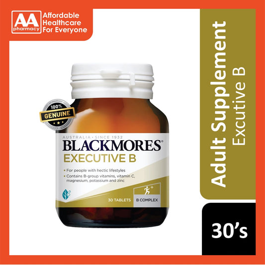 [30's] Blackmores Executive B Tablets (30's) [Halal]