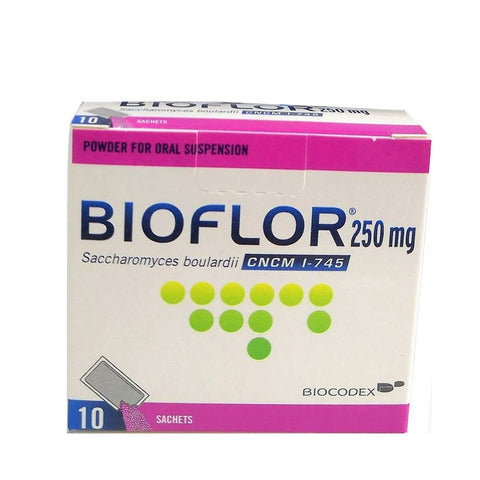 Bioflor 250mg Saccharomyces Boulardii Cncm I-745 Sachet 10's
