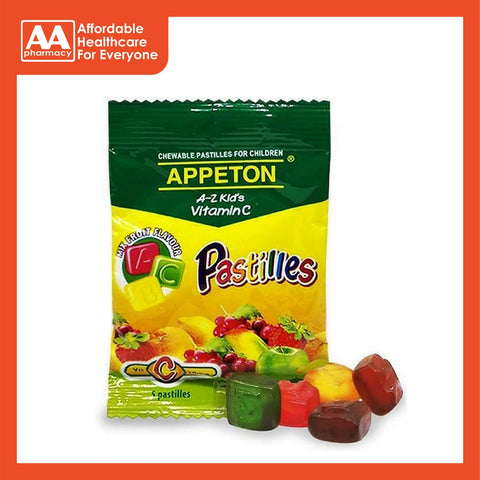 Appeton A-Z Kid's Vitamin C Pastille 20x5's