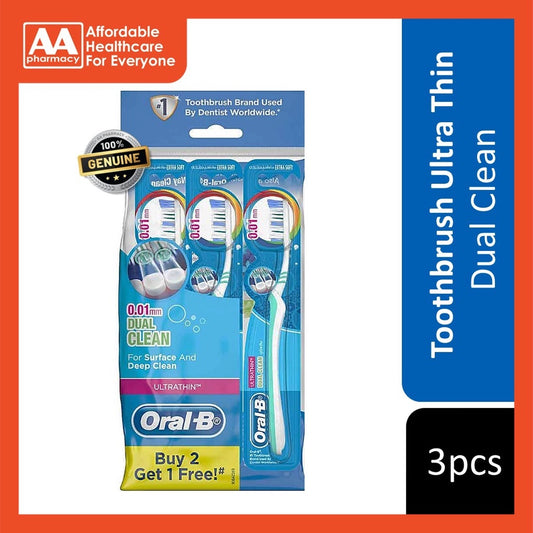 Oral-B Toothbrush Ultrathin (Dual Clean) B2F1