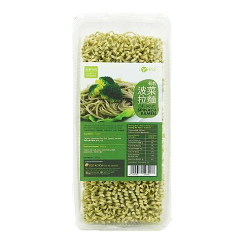 Lohas Organic Spinach Ramen 280g