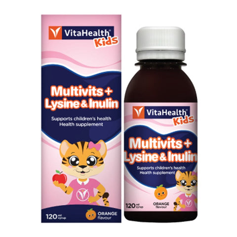 Vitahealth Kid's Multivits Plus Lysine & Inulin 120mL