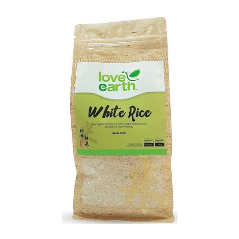 Love Earth Organic Pearl White Rice 1kg