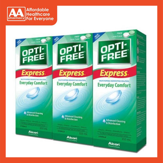Alcon Optifree Express Triple Pack 3x355mL