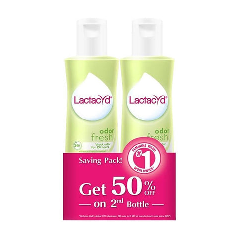 Lactacyd Intimate Hygienes Odor Fresh (250mLx2)
