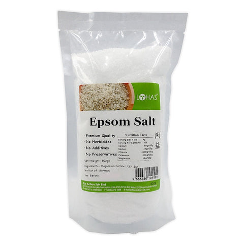 Lohas Organic Epsom Salt 500g