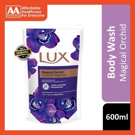 Lux Shower Cream Refill 600mL (Magical Orchid)