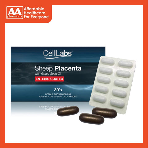 Celllabs Sheep Placenta With Grape Seed Oil 6000mg 30's