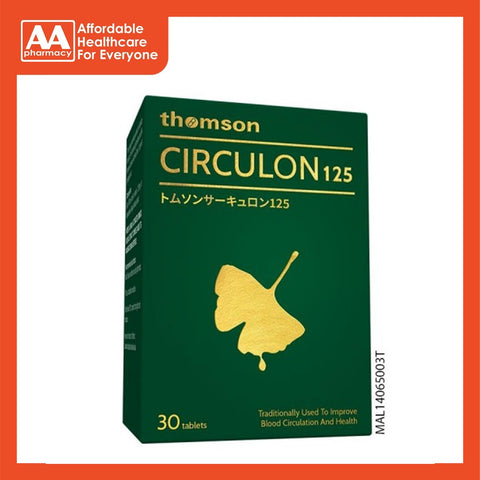 Thomson Circulon (Activated Ginkgo 125mg) 30's