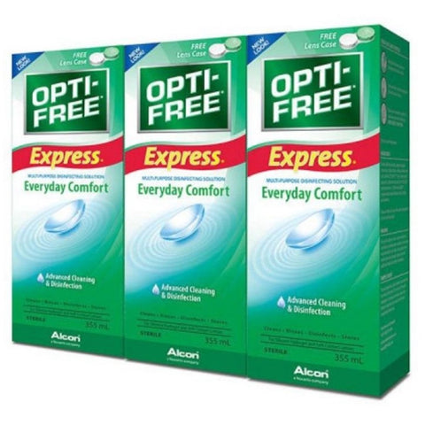 Alcon Optifree Express Triple Pack 3x355mL