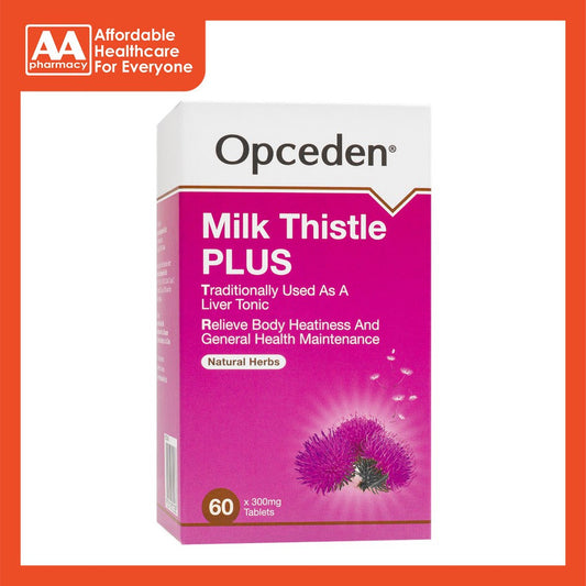 Opceden Milk Thistle Plus 300mg Tablet 60's (Halal)