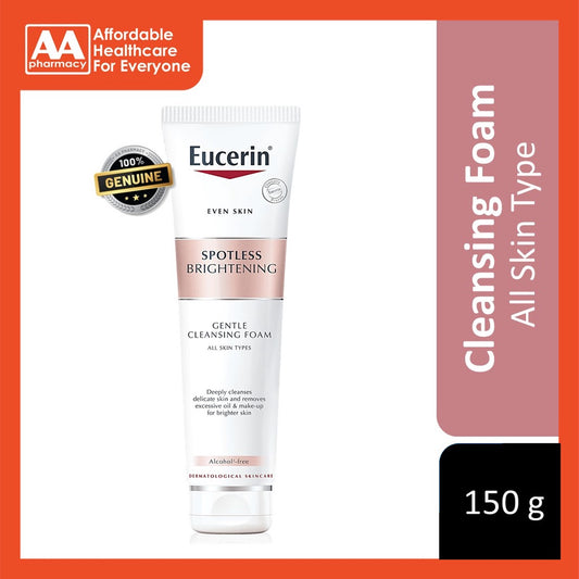 Eucerin Spotless Brightening Gentle Cleansing Foam (150g)