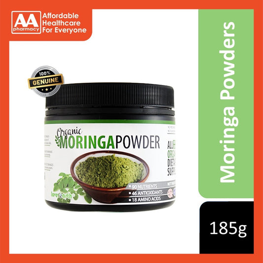 Love Earth Organic Moringa Powder 185g